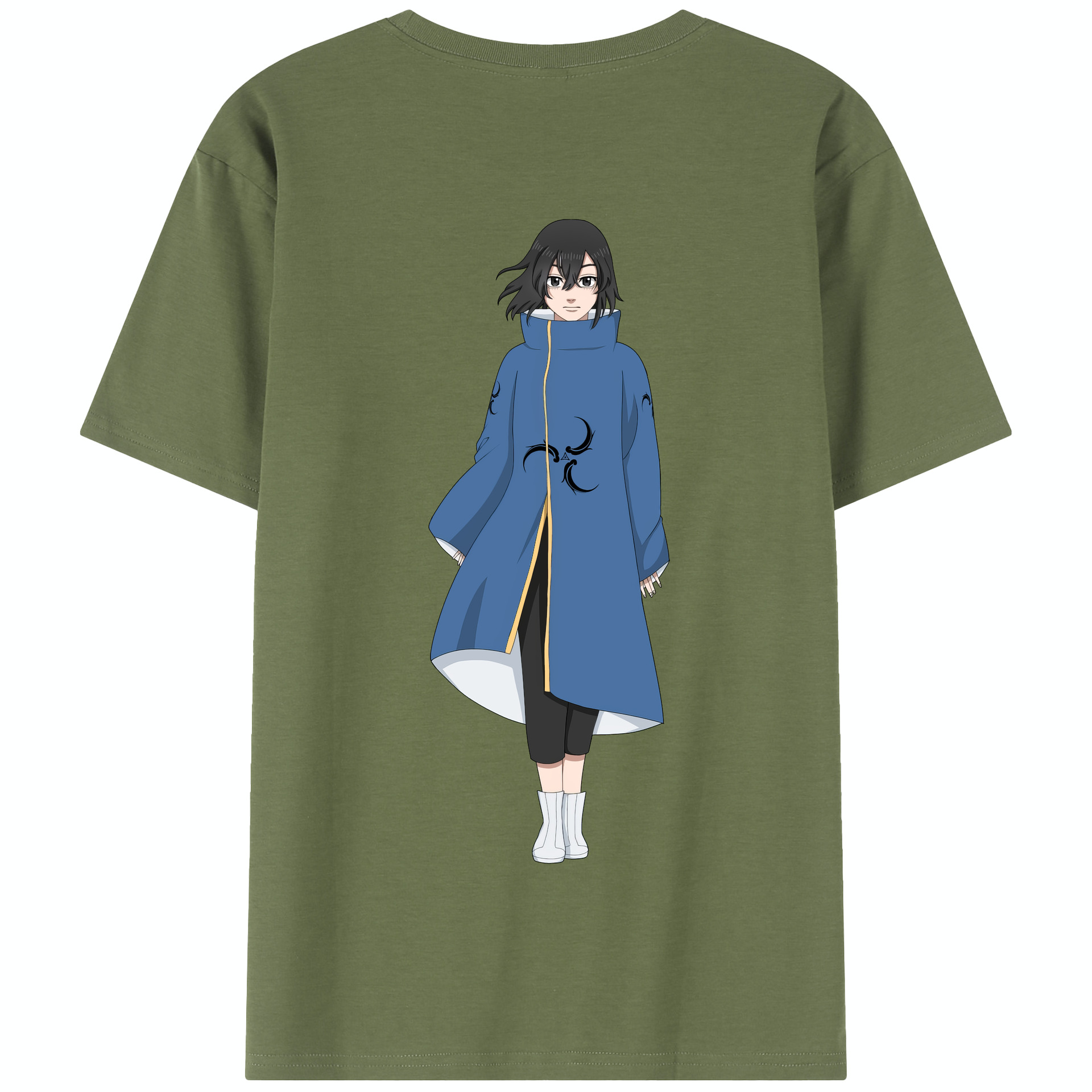 （画像用） 東京リベンジャーズ Tokyo Revengers 綿100％半袖Tシャツ（背面プリント）